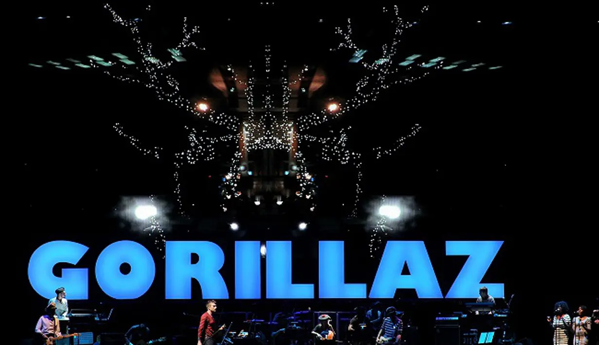 Sejauh ini Gorillaz sudah menghasilkan 4 album studio yang cukup sukses di pasaran. Dalam album sebelumnya Damon Albarn selalu mengajak beberapa musisi untuk berkolaborasi dengan Gorillaz. (AFP/Bintang.com)