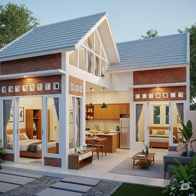Rumah 7 x 9 Sederhana Beserta Budget