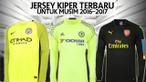 Video jersey penjaga gawang klub-klub Premier League untuk musim 2016-2017.
