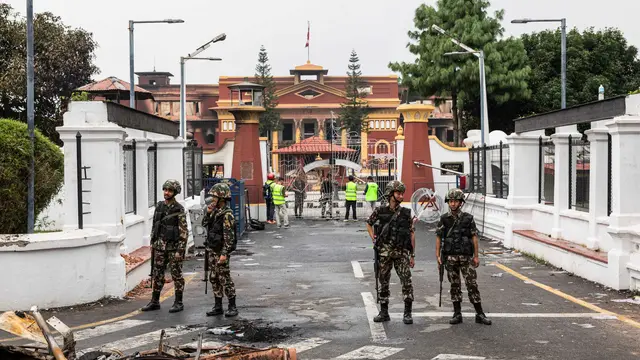 Militer Ambil Alih Keamanan Nepal dan Batasi Aktivitas Warga