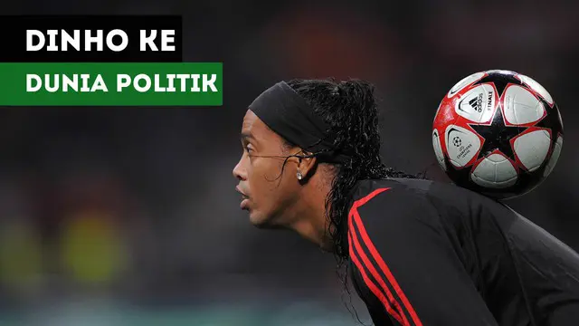 Ronaldinho memutuskan terjun ke dunia politik setelah pensiun dari dunia sepak bola.