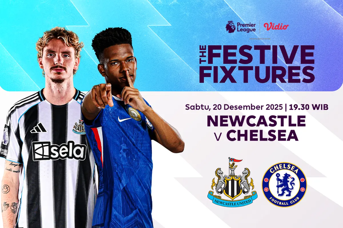 Saksikan Newcastle vs Chelsea di Vidio. (dok. vidio.com)