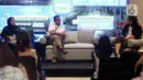 Chief Content Officer (CCO) Kapanlagi Youniverse (KLY), Wenseslaus Manggut saat berbicara di forum IdeaFest 2025 di Jakarta Internasional Convention Center (JICC), Minggu (2/11/2025). Untuk diketahui, IdeaFest 2025 merupakan ruang pertemuan bagi para pelaku industri kreatif untuk mengeksplorasi ide, membangun jejaring, serta menemukan peluang baru di tengah lanskap industri yang terus berkembang.  (Liputan6.com/Helmi Fithriansyah)