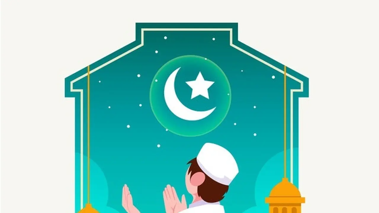 Ilustrasi berdoa, salat tobat nasuha