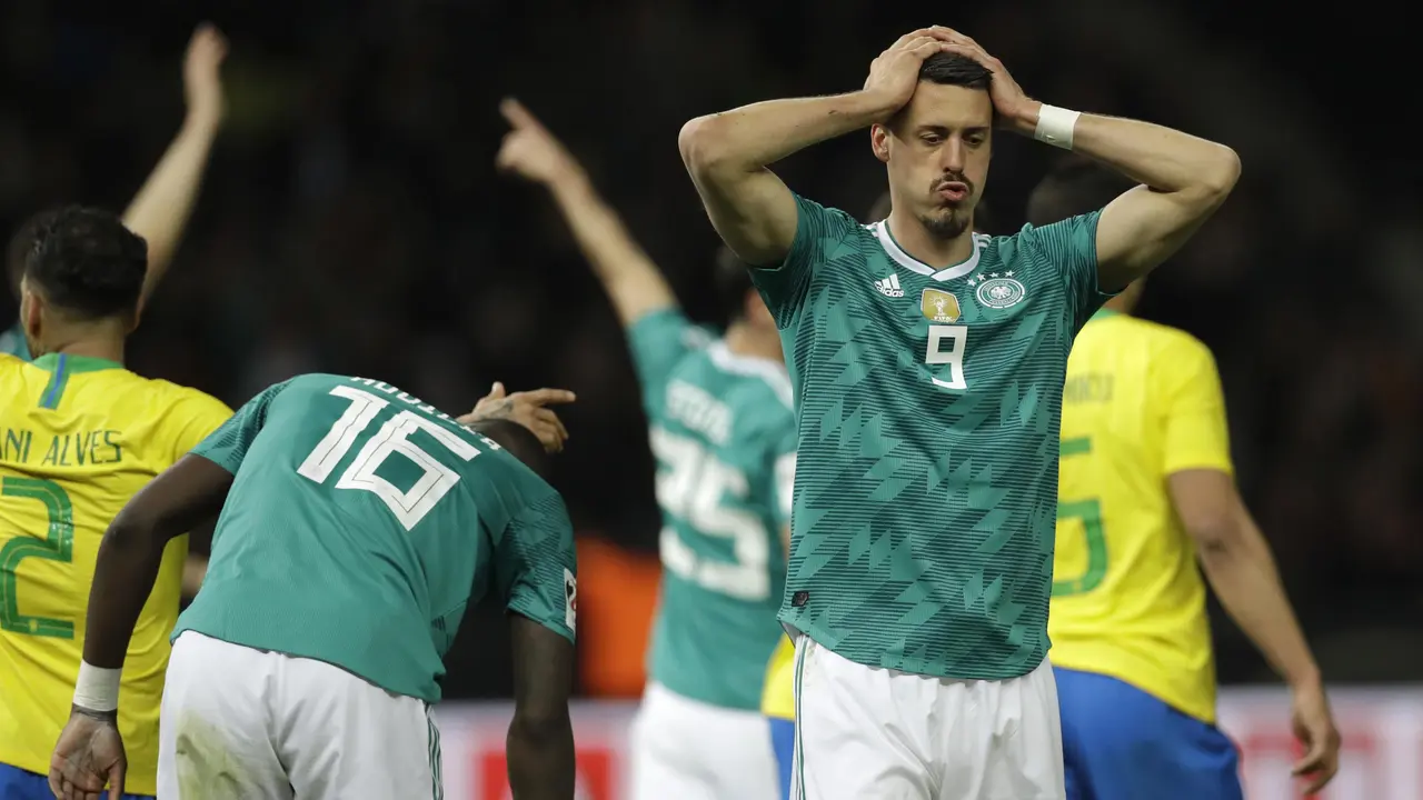 Jerman, Brasil, Laga Persahabatan