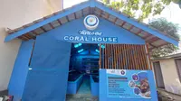 Cora House Tempat melihat eksotosnya biota laut di Selat Bali (Hermawan Arifianto/Liputan6.com)