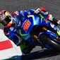 Pembalap Suzuki, Maverick Vinales, yang akan menjadi rekan setim Valentino Rossi di musim 2017. (GIUSEPPE CACACE / AFP)