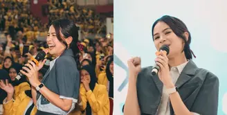 Sudah bergelar S2 tidak membuat Maudy Ayunda meninggalkan dunia pendidikan. Justru semakin giat bergelut di dunia pendidikan dengan berbagai cara. [@maudyayunda]