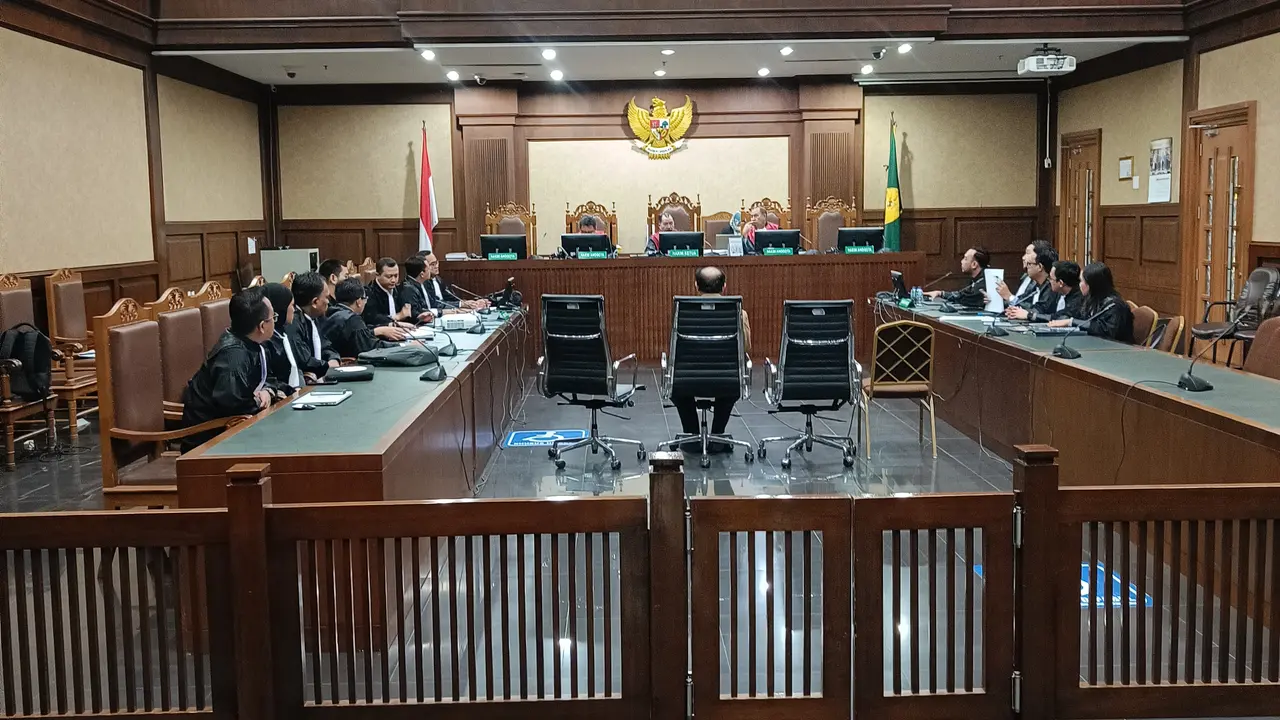 Sidang perkara gratifikasi dan Tindak Pidana Pencucian Uang (TPPU) Hakim Agung nonaktif Gazalba Saleh.