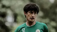 Bek sayap PSS Sleman, Mahdi Albaar. (dok PSS Sleman)