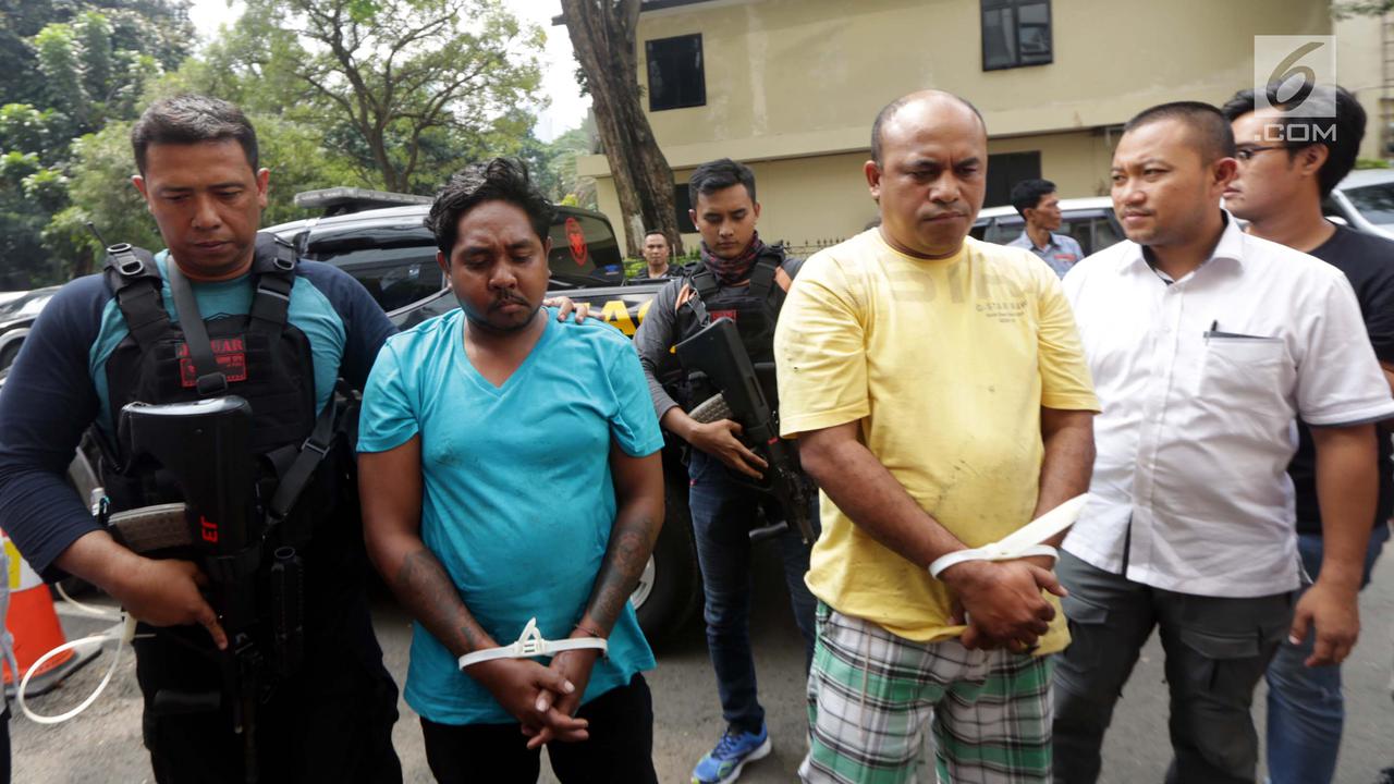 Ini Wajah Pelaku Pengeroyokan Hermansyah