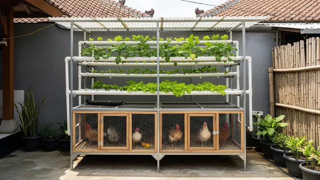 Model Peternakan Urban Farming Multi-Hewan di Lahan Kecil