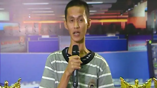 Fandi Pengunjung Peserta Presenter di Indonesia Broadcaster Expo 2013