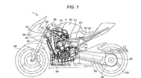 Suzuki Daftarkan Paten Mesin Motor Pakai Turbo