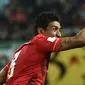 Paulinho masuk radar Barcelona setelah tampil mengesankan bersama Guangzhou Evergrande. (AFP/Kazuhiro Nogi)