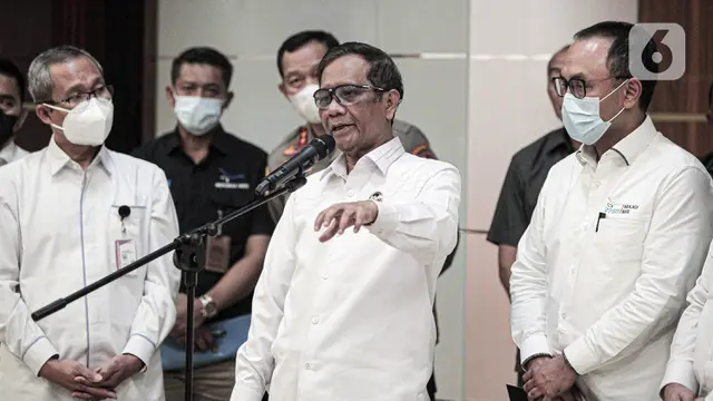 Menko Polhukam Bersama Wakil Ketua KPK Jelaskan Kondisi Papua Pasca Lukas Enembe Jadi Tersangka Korupsi