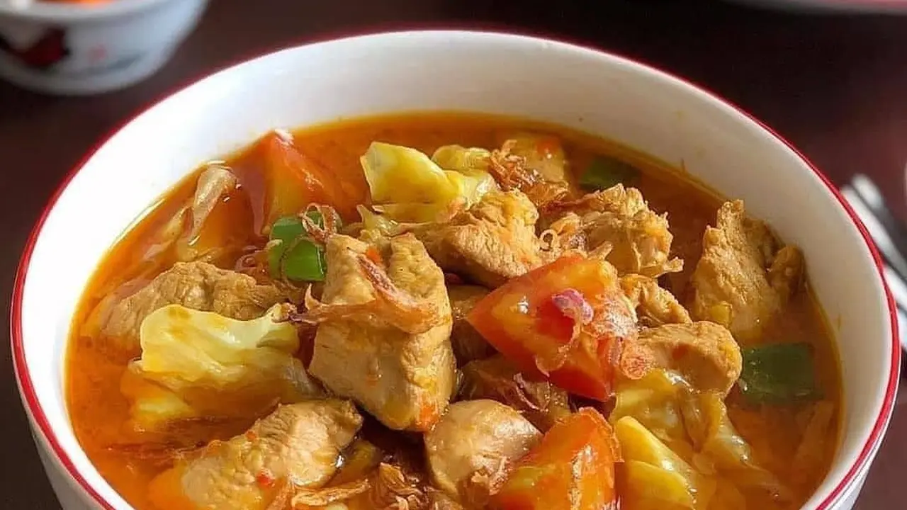 Ilustrasi Tongseng Ayam