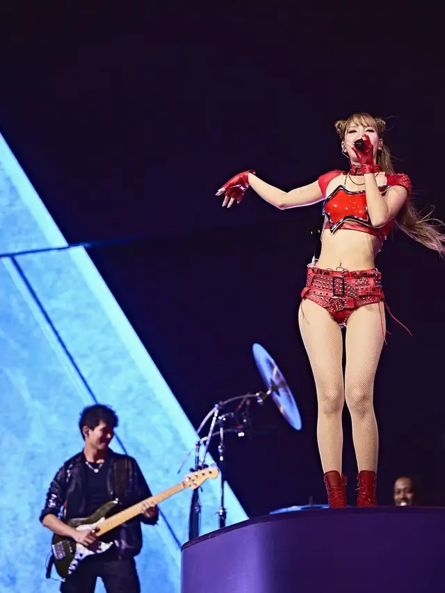 Lisa Blackpink di Panggung Coachella. [@lalalalisa_m]