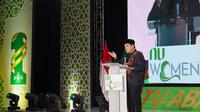 Menteri BUMN Erick Thohir&nbsp;dalam momen NU Women Festival di Jakarta.&nbsp;