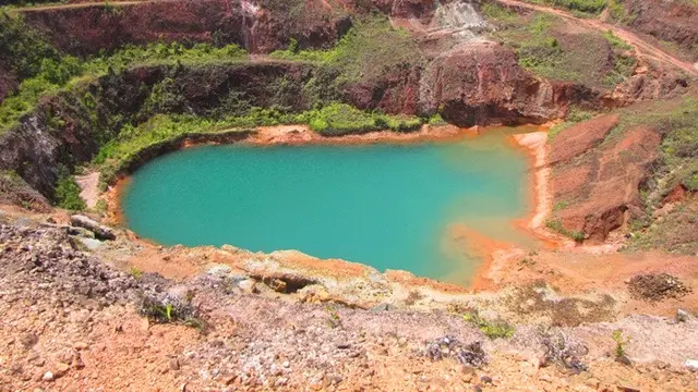 Danau Open Pit, Belitung Timur
