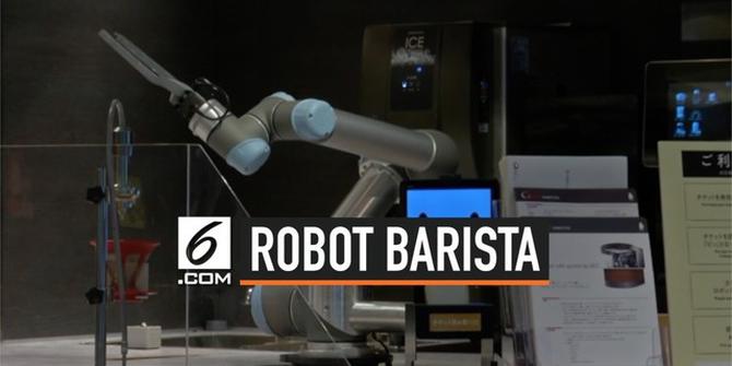VIDEO: Sensasi Menikmati Kopi Buatan Robot Barista