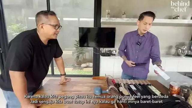 Potret dapur rumah Chef Juna (Sumber: YouTube/Behind the Chef by Chef Degan)