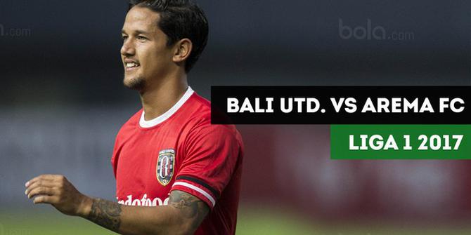 VIDEO: Highligts Liga 1 2017, Bali United vs Arema FC 6-1