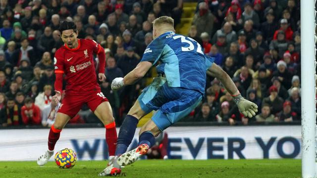 FOTO: Liverpool Bantai Arsenal 4-0