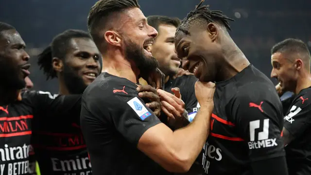 FOTO: AC Milan Kembali Puncaki Klasemen Liga Italia Usai Taklukkan Torino