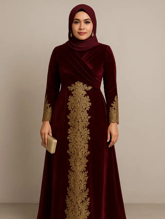 Gamis yang Cocok untuk Acara Resmi (Foto: ChatGPT)