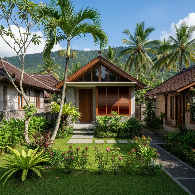 9 Model Rumah Kecil di Desa Tapi Bebas Ular, Desain dengan Pencegahan Efektif