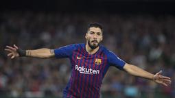 2. Luis Suarez (Barcelona) - 20 gol dan 6 assist (AFP/Jorge Guerrero)
