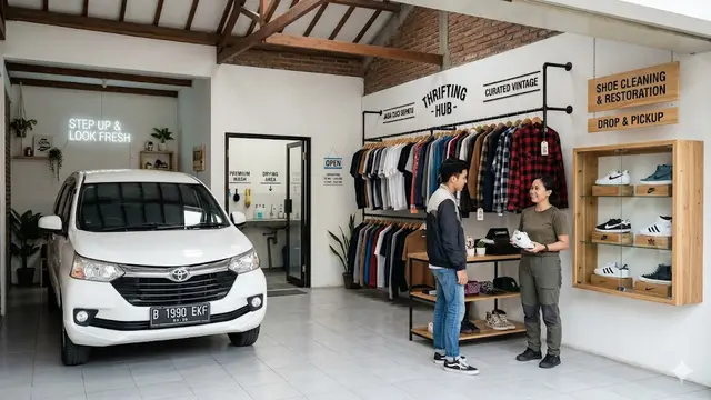 Kombinasi 2 Ide Usaha di Garasi Rumah Tanpa Mengganggu Area Parkir