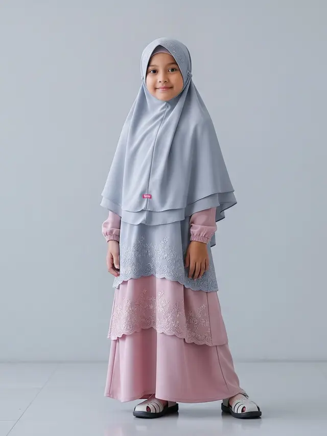Gamis Terbaru Anak Perempuan Anti Gerah dan Cocok untuk Acara Kondangan