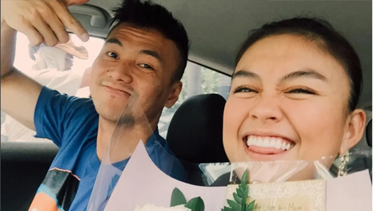 Agnez Mo dan Wijaya Saputra