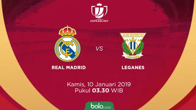 Real Madrid Vs Leganes