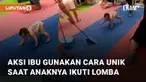 Ada-ada saja ide kreatif dari orang tua untuk anaknya. Seperti saat lomba bayi sehat satu ini.