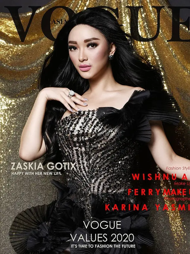 Potret 7 Seleb Tanah Air Ikut Vogue Challenge, Tampil Menawan