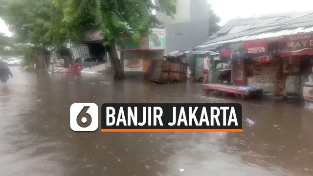 Hujan sejak Senin dinihari membuat jalan dan perumahan di kawasan kebon Jeruk dilanda Banjir. Banjir juga membuat kemacetan di kawasan jalan kebon Jeruk Jakarta Barat.