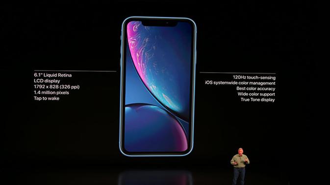 Apple umumkan iPhone XR, iPhone terjangkau di gelaran Apple Event, Rabu (12/9/2018). (Foto: Apple)
