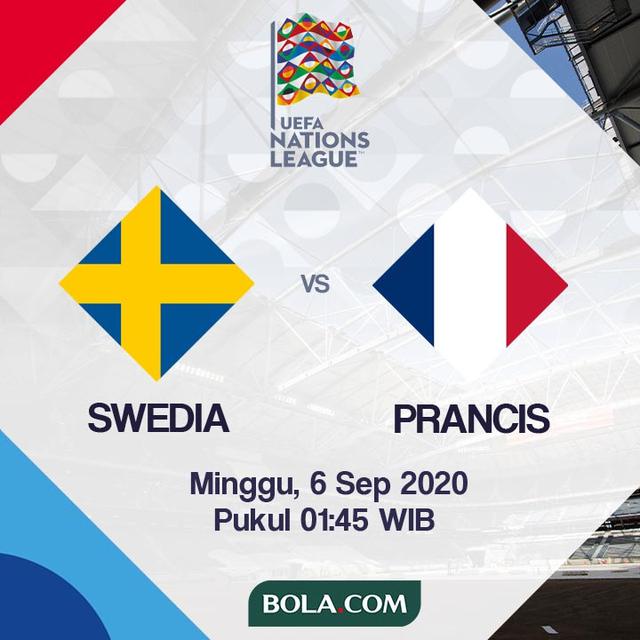UEFA Nations League - Swedia Vs Prancis