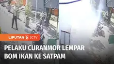 Gagal mencuri sepeda motor di Rumah Sakit Umum Daerah Tongas Probolinggo, Jawa Timur, dua pencuri nekat melempar bom ikan ke arah satpam rumah sakit. Perbuatan nekat ini mengakibatkan satpam rumah sakit terluka.