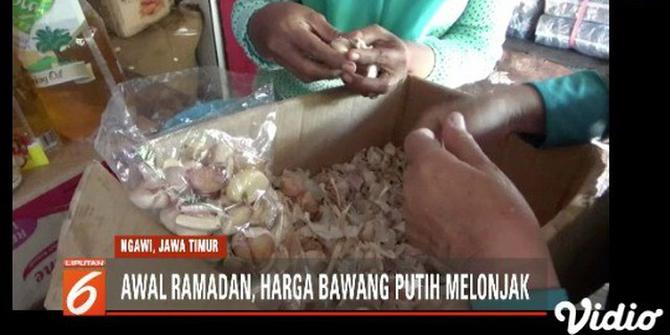 Awal Ramadan, Harga Bawang Putih, Tomat dan Cabai Naik di Sejumlah Daerah