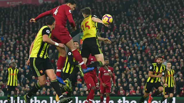Liverpool Perkasa Taklukan Watford di Anfield