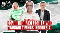 Fabio Lefundes: Bojan Hodak Lebih Layak Tangani Timnas Indonesia