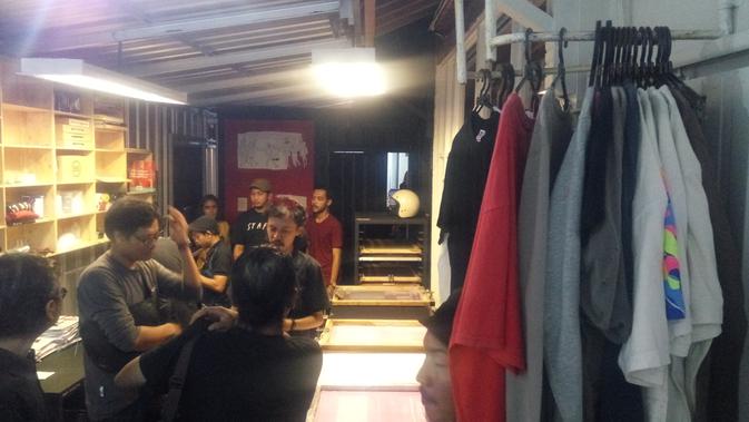 Liberates Creative Colony menjadi ruang kreatif bersama dengan pola kolaborasi di Yogyakarta (Liputan6.com/ Switzy Sabandar)