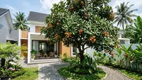 9 Pohon Buah dengan Bentuk Daun yang Menarik, Cocok untuk Taman Rumah