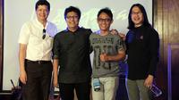 Karimata Band yang beranggotakan Chandra Darusman, Erwin Gutawa, Budhy Haryono dan Aminoto Kosin. (Foto: Istimewa)