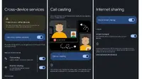 Fitur Berbagi Lintas Perangkat untuk Android. Credit: Google