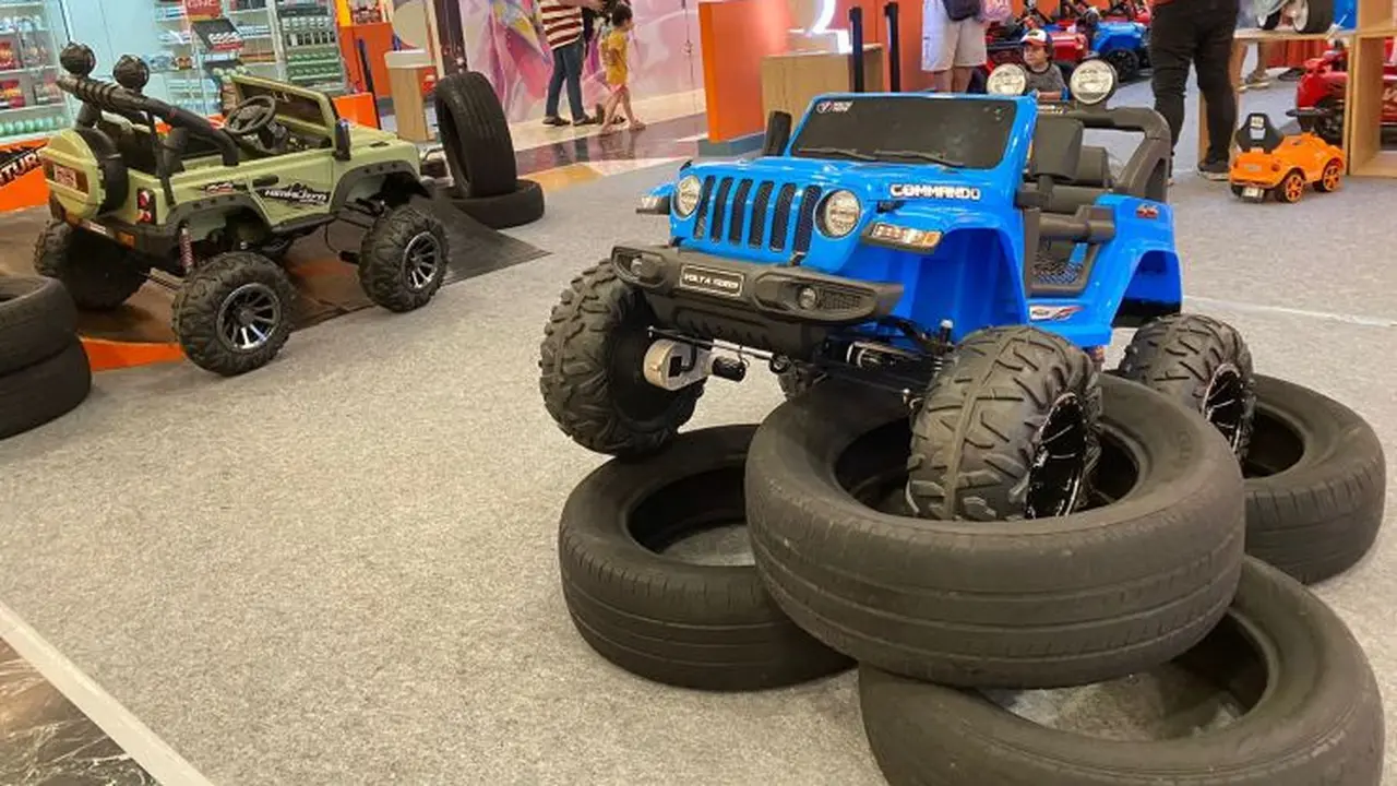 Keren Nih, Ada Lintasan Offroad dan Drifting di Mall Buat Mainan Bocah (ist)